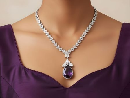 Kanhaverse Royal Amethyst Diamond Set Kanhaverse Royal Amethyst Diamond Set